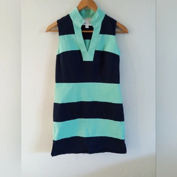 Sail To Sable Shake It Off Nautical Cotton Shift | XS - Picture 5 of 7